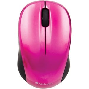 Verbatim GO NANO Wireless Mouse - Hot Pink