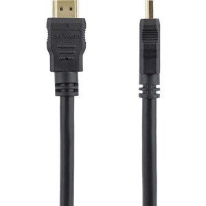 StarTech.com 0.3m 1ft Short High Speed HDMI Cable - HDMI to HDMI Cable Male to Male - 30cm HDMI Cable - 1080p AudioVideo Gold-Plated