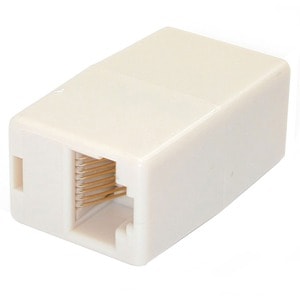 StarTech.com Cat5e RJ45 Modular Inline Coupler - modular inline coupler - Ethernet coupler - cat5e coupler