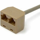 StarTech.com 2-to-1 RJ45 Splitter Cable Adapter - Network splitter - RJ-45 (M) - RJ-45 (F)