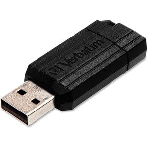 Verbatim Store'n'Go Pinstripe USB Drive 64GB (black)