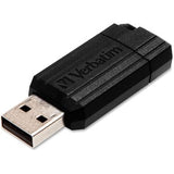 Verbatim Store'n'Go Pinstripe USB Drive 64GB (black)