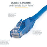 StarTech.com 3m Blue Gigabit Snagless RJ45 UTP Cat6 Patch Cable - 3 m Patch Cord - 3m Cat 6 Patch Cable