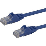 StarTech.com 3m Blue Gigabit Snagless RJ45 UTP Cat6 Patch Cable - 3 m Patch Cord - 3m Cat 6 Patch Cable