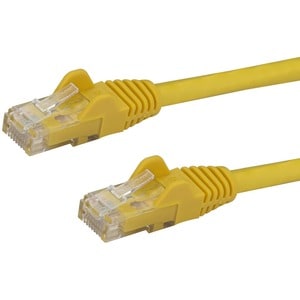 StarTech.com 3m Yellow Gigabit Snagless RJ45 UTP Cat6 Patch Cable3 m Patch CordEthernet Patch CableRJ45 Male to Male Cat 6 Cable