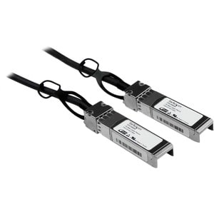 StarTech.com 5M CISCO COMPATIBLE SFP+ 10-GIGABIT ETHERNET 10GBE DIRECT ATTACH CABLE - 10GBASE-CU SFP+ COPPER TWINAX CABLE 5 METER - 24 AWG 100 OHM PASSIVE