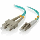 ALOGIC 5m LC-SC 40G/100G Multi Mode Duplex LSZH Fibre Cable 50/125 OM4