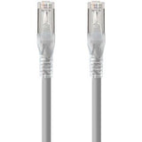 ALOGIC 1.5m Grey 10G Shielded CAT6A LSZH Low Smoke Zero Halogen Network Cable