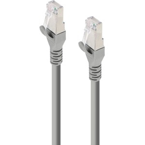 ALOGIC 1m Grey 10G Shielded CAT6A LSZH Low Smoke Zero Halogen Network Cable