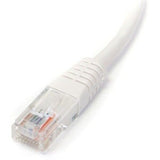 StarTech.com 15m Cat5e White Molded RJ45 UTP Cat 5e Patch Cable - 15 m Patch Cord