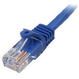 StarTech.com 1 m Blue Cat5e Snagless RJ45 UTP Patch Cable - 1m Patch Cord - Ethernet Patch Cable - RJ45 Male to Male Cat 5e Cable