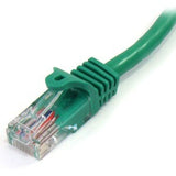 StarTech.com 3 m Green Cat5e Snagless RJ45 UTP Patch Cable - 3m Patch Cord - Ethernet Patch Cable - RJ45 Male to Male Cat 5e Cable