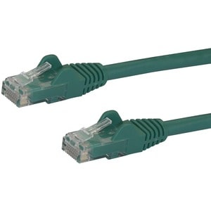 StarTech.com 1m Green Gigabit Snagless RJ45 UTP Cat6 Patch Cable - 1 m Patch Cord - Ethernet Patch Cable - RJ45 Male to Male Cat 6 Cable