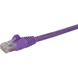 StarTech.com 2m Purple Gigabit Snagless RJ45 UTP Cat6 Patch Cable - 2 m Patch Cord - Ethernet Patch Cable - RJ45 Male to Male Cat 6 Cable
