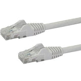 StarTech.com 2m White Gigabit Snagless RJ45 UTP Cat6 Patch Cable - 2 m Patch Cord - Ethernet Patch Cable - RJ45 Male to Male Cat 6 Cable