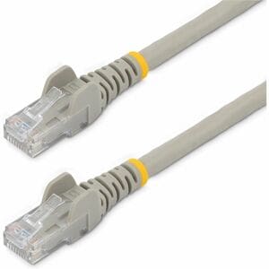 StarTech.com 7m Gray Gigabit Snagless RJ45 UTP Cat6 Patch Cable7 m Patch CordEthernet Patch CableRJ45 Male to Male Cat 6 Cable