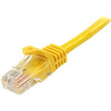 StarTech.com 1 m Yellow Cat5e Snagless RJ45 UTP Patch Cable - 1m Patch Cord - Ethernet Patch Cable - RJ45 Male to Male Cat 5e Cable