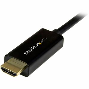 StarTech.com DISPLAYPORT TO HDMI CONVERTER CABLE - 6 FT (2M) - 4K