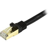 StarTech.com CAT6A PATCH CABLE - SHIELDED (STP) - 14 FT. BLACK