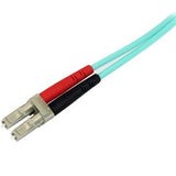 StarTech.com 2m 10 Gb Aqua Multimode 50/125 Duplex LSZH Fiber Patch Cable LC - SC