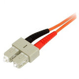 StarTech.com 2m Multimode 50/125 Duplex Fiber Patch Cable LC - SC