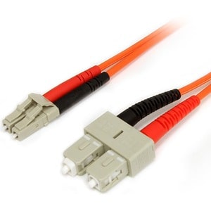 StarTech.com 3m Multimode 62.5/125 Duplex Fiber Patch Cable LC - SC