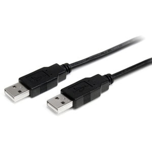 1m USB 2.0 A to A Cable - M/M - 1m USB 2.0 aa Cable - USB a male to a male Cable