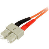 StarTech.com 1m Multimode 50/125 Duplex Fiber Patch Cable LC - SC