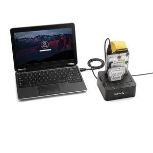 StarTech.com UNIVERSLA HARD DRIVE DOCKING STATION - SATA AND IDE DOCK - 2.5IN 3.5IN HDD AND SSD DOCKING STATION WITH UASP SATA III - SATA 6GBPS TRANSFER SPEEDS