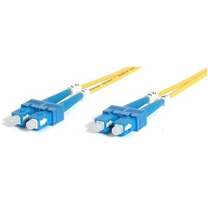 StarTech.com FIBER OPTIC CABLE - SINGLE-MODE DUPLEX 9/125 - LSZH - SC/SC - 2 M