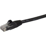 StarTech.com 15m Black Gigabit Snagless RJ45 UTP Cat6 Patch Cable - 15 m Patch Cord - 15m Cat 6 Patch Cable