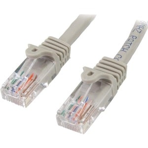 StarTech.com CAT5E PATCH CABLE WITH SNAGLESS RJ45 CONNECTORS - 5 M GREY