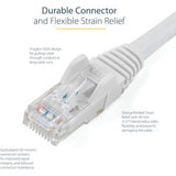 StarTech.com 10m Cat6 Patch Cable with Snagless RJ45 Connectors - White