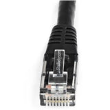 StarTech.com CAT6 PATCH CABLE WITH MOLDED RJ45 CONNECTORS - 10 FT. - BLACK