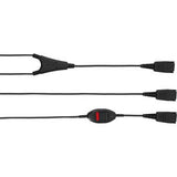 JABRA QD supervisor cord or /Y cord with Mute button included