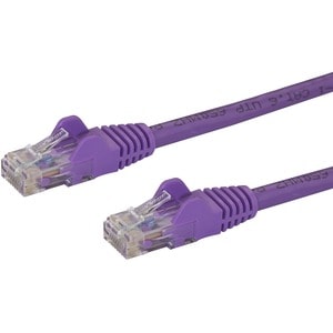 StarTech.com 3m Purple Cat6 Ethernet Patch Cable with Snagless RJ45 Connectors