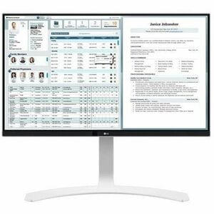 LG 27HJ712C-W 27IN CLINICAL 4K IPS MONITOR DICOM HDMI/DP HEIGHT ADJUST TILT PIVOT 350CD/M2 BRIGHTNESS VESA