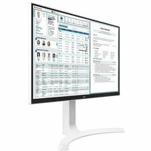 LG 27HJ712C-W 27IN CLINICAL 4K IPS MONITOR DICOM HDMI/DP HEIGHT ADJUST TILT PIVOT 350CD/M2 BRIGHTNESS VESA