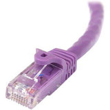 StarTech.com 7m Purple Cat5e Ethernet Patch Cable with Snagless RJ45 Connectors