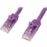 StarTech.com 7m Purple Cat5e Ethernet Patch Cable with Snagless RJ45 Connectors