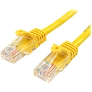 StarTech.com 7m Yellow Cat5e Ethernet Patch Cable with Snagless RJ45 Connectors