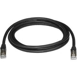 StarTech.com 2m Black Cat6a Ethernet Cable - Shielded (STP)