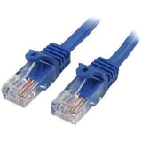 StarTech.com 10m Blue Cat5e Ethernet Patch Cable with Snagless RJ45 Connectors