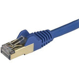 StarTech.com 1m Blue Cat6a Ethernet Cable - STP