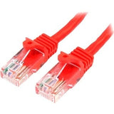 StarTech.com 10m Red Cat5e Ethernet Patch Cable with Snagless RJ45 Connectors