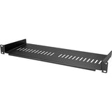 StarTech.com Vented 1U Rack Shelf - 7 in. Deep - 1U Vented Rack Shelf - Add a sturdy 1U vented rack shelf into almost any server rack or cabinet