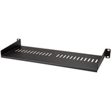 StarTech.com Vented 1U Rack Shelf - 7 in. Deep - 1U Vented Rack Shelf - Add a sturdy 1U vented rack shelf into almost any server rack or cabinet