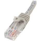 StarTech.com 10m Gray Cat5e Ethernet Patch Cable with Snagless RJ45 Connectors