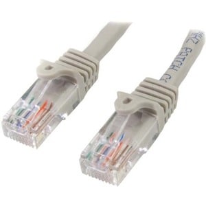 StarTech.com 7m Gray Cat5e Ethernet Patch Cable with Snagless RJ45 Connectors