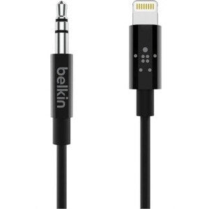 BELKIN LIGHTNING TO 3.5MM AUDIO CABLE 3.5MM - 1.8M - WHITE